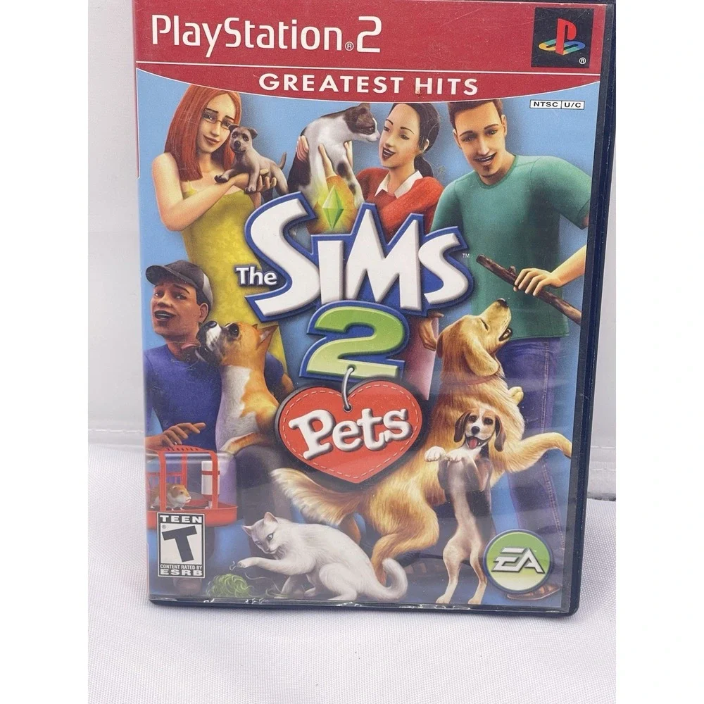 The Sims 2 Pets (Nintendo GameCube, 2006) CIB Complete with Manual TESTED